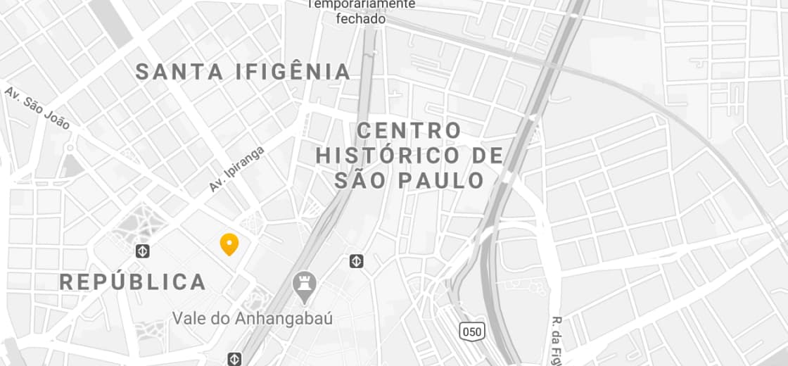 mapa marcando o endereço em Rua Ali Perto, 25 -São Paulo - SP